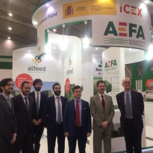 AEFA recibe la visita del embajador de España en Arabia Saudí durante la feria Saudi Agriculture 2019