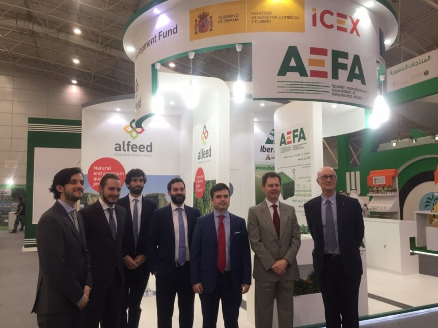 AEFA recibe la visita del embajador de España en Arabia Saudí durante la feria Saudi Agriculture 2019